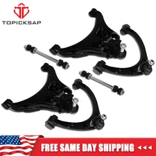 6Pc Front Lower Upper Control Arm Ball Joint For 15-22 Chevrolet Colorado Canyon