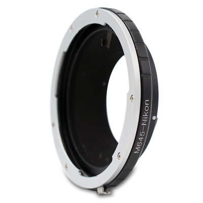 M645-Ai Adapter für Mamiya 645 Objektiv auf Nikon F Mount Spiegelreflexkamera D90 D300s D7000