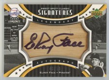 2007 upper deck sweet spot classic black & white 46/50 ssp El Roy Face Auto 