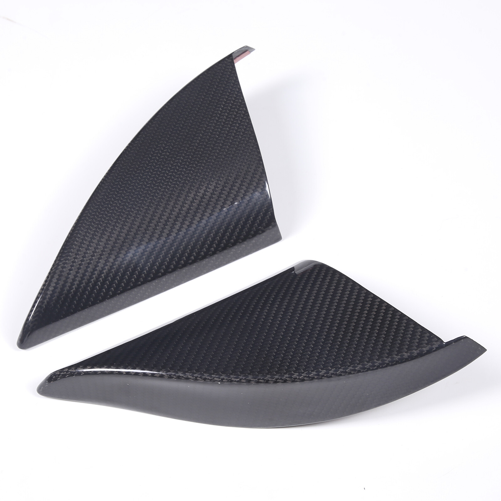 Carbon Fiber Inner Door Triangle A Pillar Cover For Lamborghini URUS 2018-2022