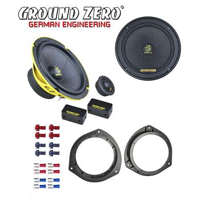 Ground Zero Auto SPL Lautsprecher System 16,5cm für Hyundai i20 ab 2015