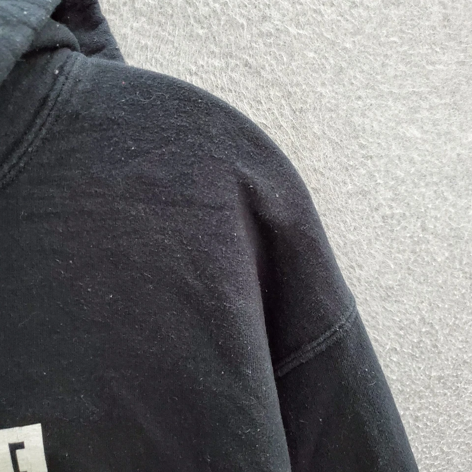 Ice Cube Hombres Suéter Mediano Negro Gráfico Cara Sudadera con Capucha Pullover Manga Larga Foto 3 de 4