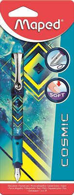 Maped Fountain Pen Blue Design Cosmic