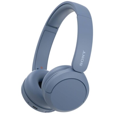 Sony WH-CH520 On Ear Headset Bluetooth  Stereo Blau Mikrofon-Rauschunterdrückung