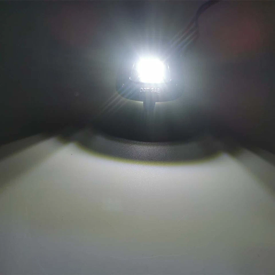 1991 For GMC Syclone 1992-1993 GMC Typhoon White LED License Plate Lights Lamp - Imagem 2 de 4