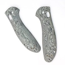 EDC 2PCS Handle Patch Micarta Scales for Benchmade Griptilian 551 Folding Knife