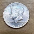 1964 Kennedy Half Dollar 90% Silver Philadelphia No Mint Mark 0794