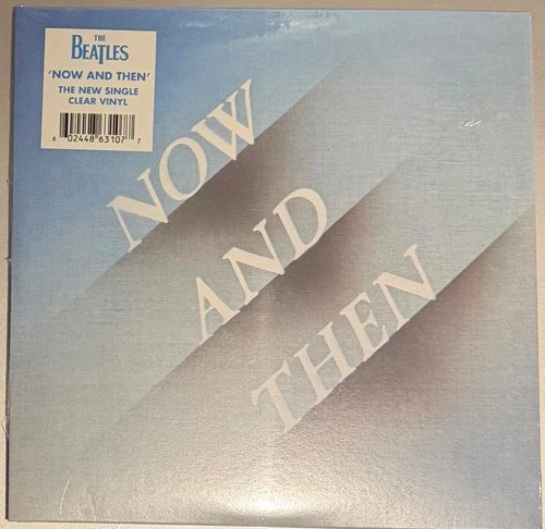 BEATLES - NOW AND THEN (SEALED CLEAR VINYL 7" SINGLE)