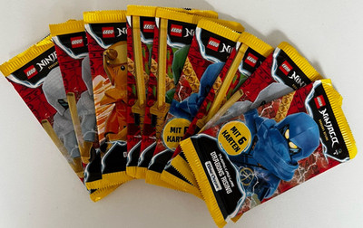 10x LEGO Ninjago Dragons Rising Serie 9 Booster Packs OVP Neu