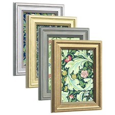 ,5x7 Picture Frame Set of 4 with Real Glass for Pictures 4x6 with Mat or 5x7 ...