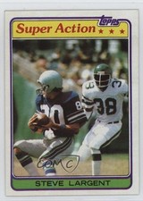 1981 Topps Steve Largent #343 HOF 1oa8