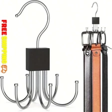 1 pc Hanger Belt Organizer Rack Space Saving Closet Organizer Hooks for Home New
