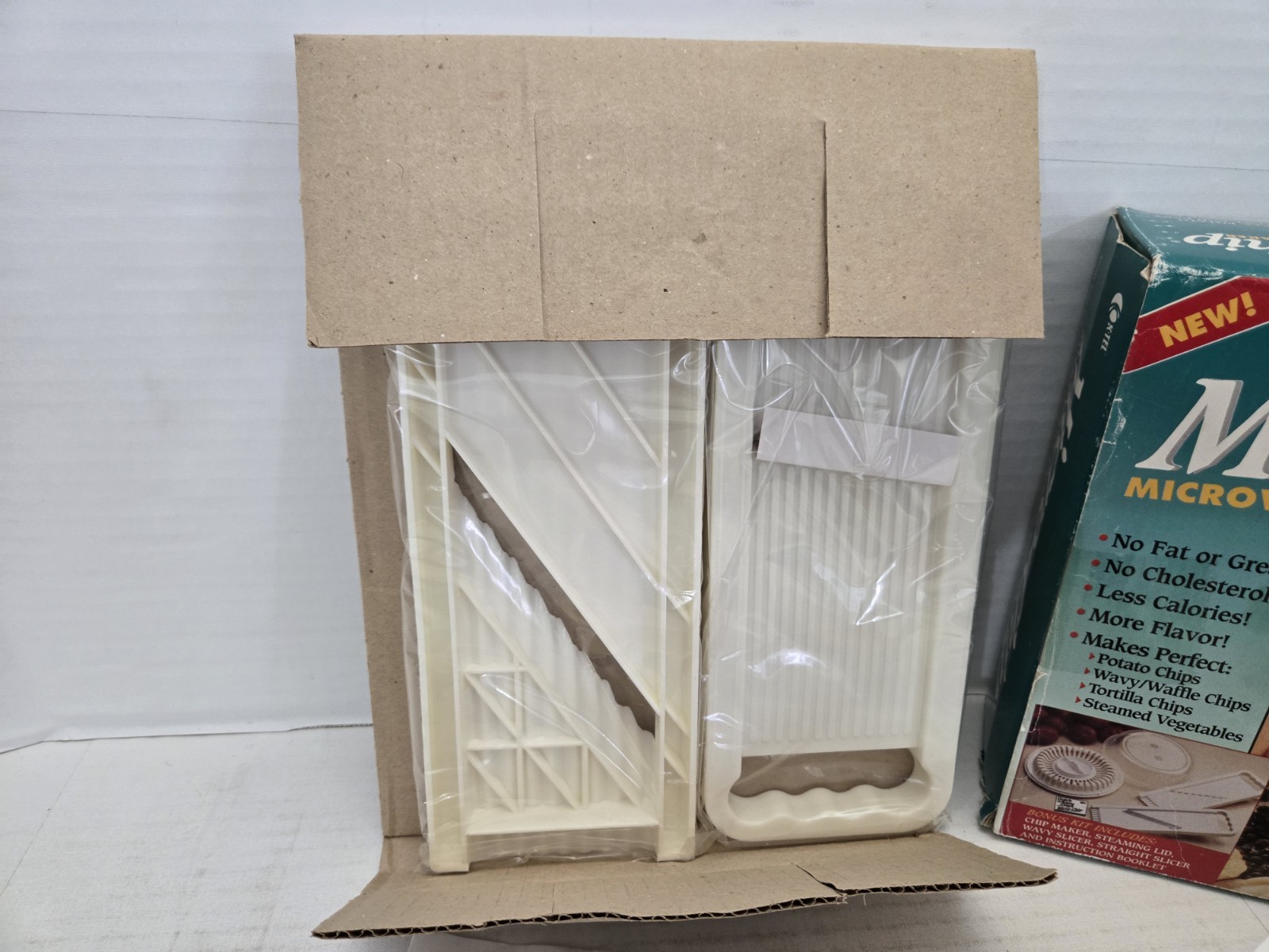 K-TEL Micro-Chip Microwave Potato Chip Maker As Seen On TV 1995 FREE SHIPPING