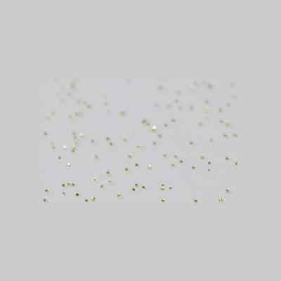 Pellicola di trasferimento laser in vinile brillantinato oro in