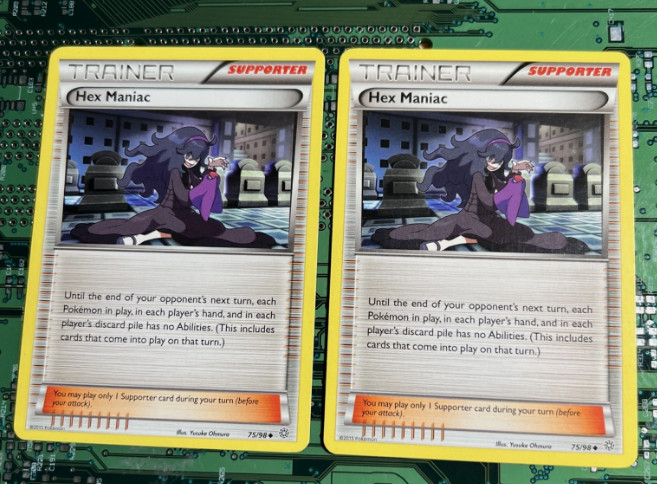 Hex Maniac 75/98 Ancient Origins Pokemon Card Trainer Supporter Non-Holo LP 2