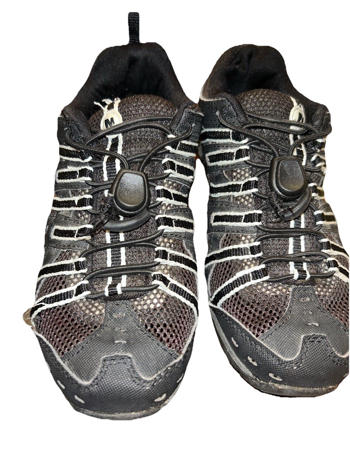 Sneakers donna Merrell blu trail hiking con rete misurata come taglia A 7