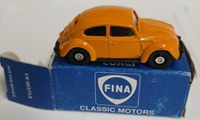 Corgi Volkswagen Beetle Made for Fina Boxed Classic Retro Vintage