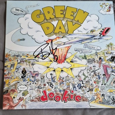 BILLIE JOE ARMSTRONG SIGNED VINYL-- GREEN DAY
