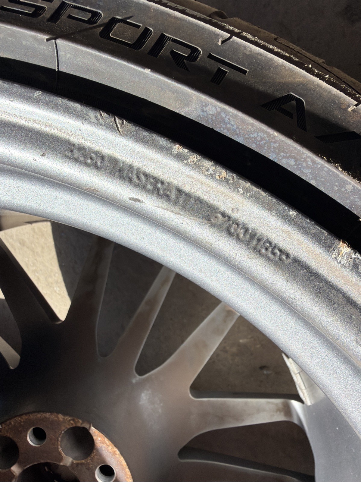 Maserati Ghibli 14-24 REAR AND FRONT Wheels Rim set of 4 21x10.5 / 8.5 OEM