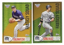 2012 Topps Opening Day Fantasy Squad - COLORADO ROCKIES