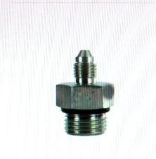 PARKER 4-8 F50X-S,  JIC to SAE-ORB Adapter  1/4 JIC X 8 SAE-ORB Steel (10-Pk)