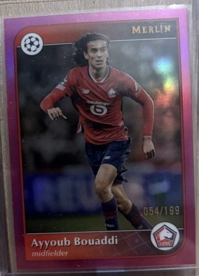 Ayyoub Bouaddi /199 Lille Morocco Topps Merlin World Cup Star