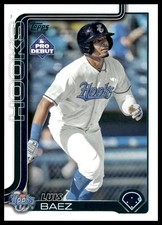 2025 Topps Pro Debut #PD-174 Luis Baez Corpus Christi Hooks NM+
