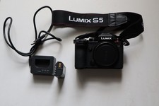 Panasonic LUMIX S5  24.2MP Mirrorless Digital Camera - Black (Body Only)