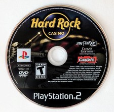DISC ONLY- HARD ROCK CASINO BLACK LABEL PS2 SONY PLAYSTATION 2 GAME