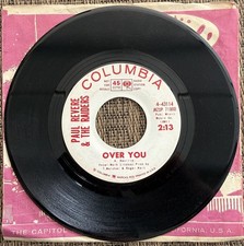 Paul Revere & The Raiders - Over You / Swim - Columbia 4-43114 - EX Promo Rare Paul Revere & The Raiders - Over You / Swim - Columbia 4-43114 - EX Promo Rare