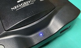 Neo Geo CD SD Loader Japan Recapped Blue LED 64g SD Card FRAM PSU Recapped
