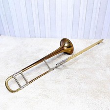 V.Bach Stradivarius Model 12 Tenor Trombone Used With Semi Hard Case Mouthpiece