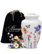 Always With Us Cremation Urns for Human Ashes Adult Female. Wildflower