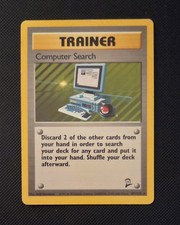 computer search pokemon card value Computer Search 101/130 Base Set 2 Regular for sale online