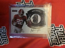 3 Of 3 2021 WILD CARD MATTE THUMBAGRAPH ROOKIE Silver INK Najee Harris RC AUTO 