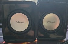 Trust 19830-02 USB PC Speakers – Plug & Play – Tested Working