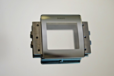 RADO Sintra L 31x31mm Multifunction Platinum Ceramic upper case perfect glass