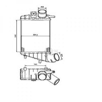 LadeluftküHler FüR Alfa Romeo 156 Sportwagon 932_ 1.9 JTD 16V
