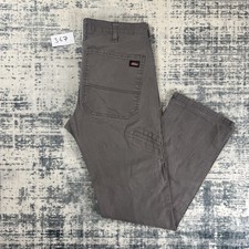 Dickies Grey Workwear Carpenter Pants Utility Trousers W32 L32