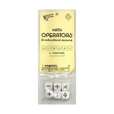 Koplow Dice d6 Math Operators 4 Function New