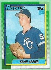 1990 Topps Kevin Appier #167 Kansas City Royals👍