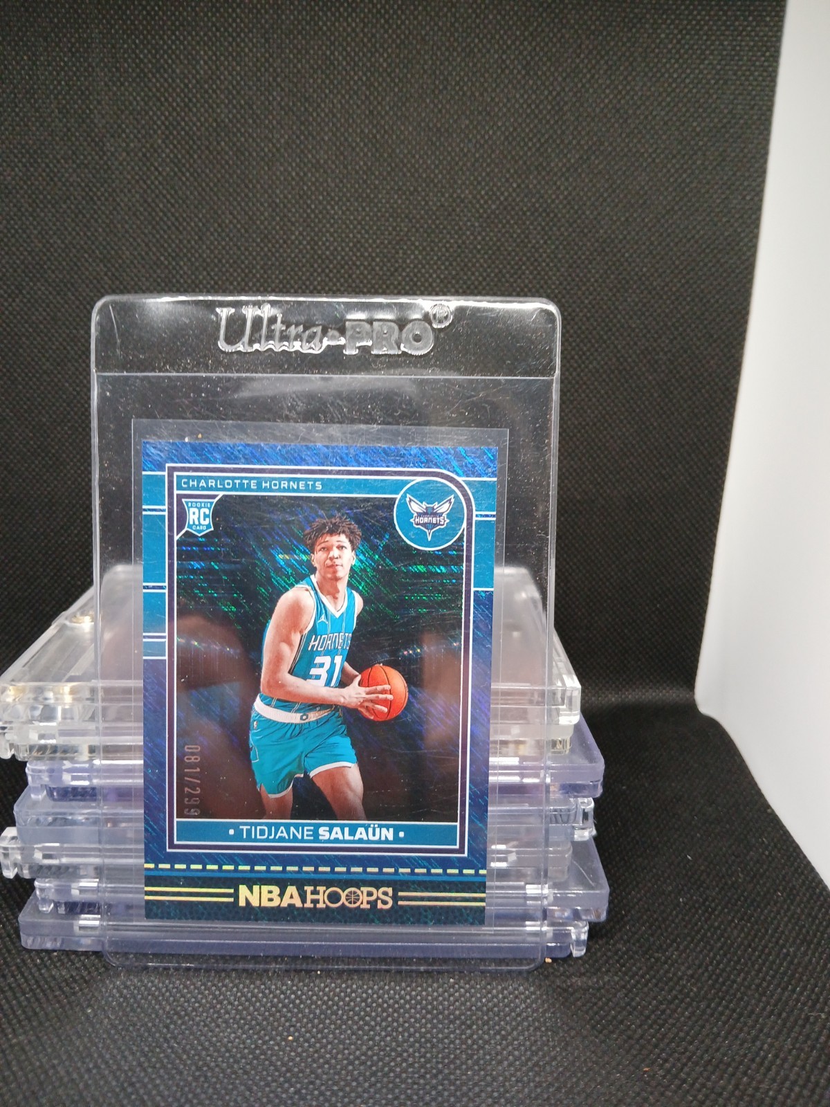 2024-25 Panini Nba Hoops - Rookies Tidjane Salaun #236 Blue Scope /99 (RC)