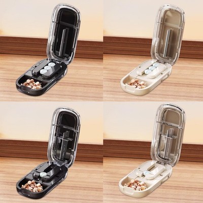 Splitter praktischer leichter 2 in 1 Medizinhalter