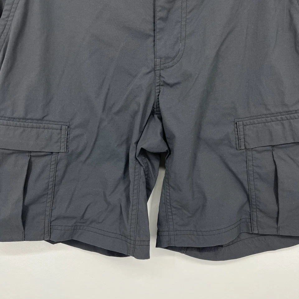 Шорты мужские REI размер 34 серые карманы для походов на открытом воздухе логотип - Изображение 3 из 4