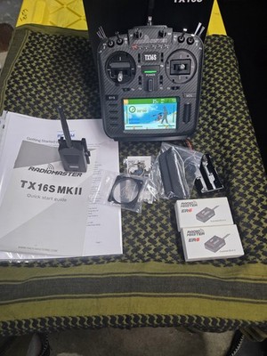 RADIOMASTER  TX16S MKII MAX ELRS        With Extras!!   Pre Owned  AWESOME DEAL!