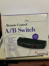 Remote Control A/B Switch Radio Shack-Original Box 15-1968