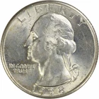1938-S Washington Silver Quarter Choice BU Uncertified #258