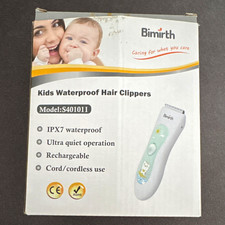 Bimirth Kinder Haarschneider IPX7 leise kabel...