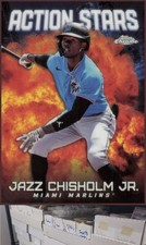 2023 Topps Chrome Update #ASC-30 Jazz Chisholm Jr. Action Stars - ML