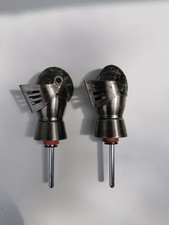 2 Vintage Ritterhelm Rüstung Ausgießer  Met...